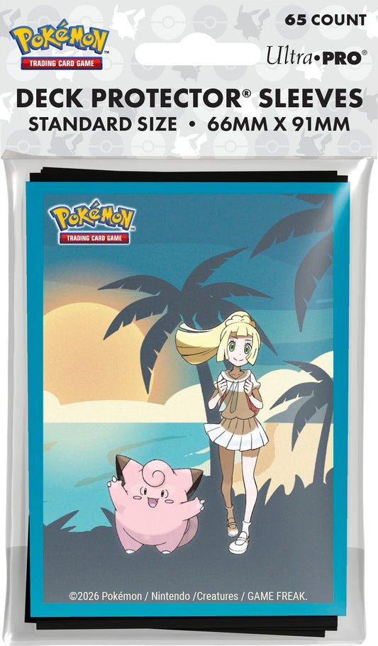 UP D-PRO POKEMON LILLIE AND CLEFAIRY 65CT