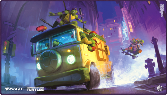 UG PLAYMAT MTG TEENAGE MUTANT NINJA TURTLES - TURTLE VAN
