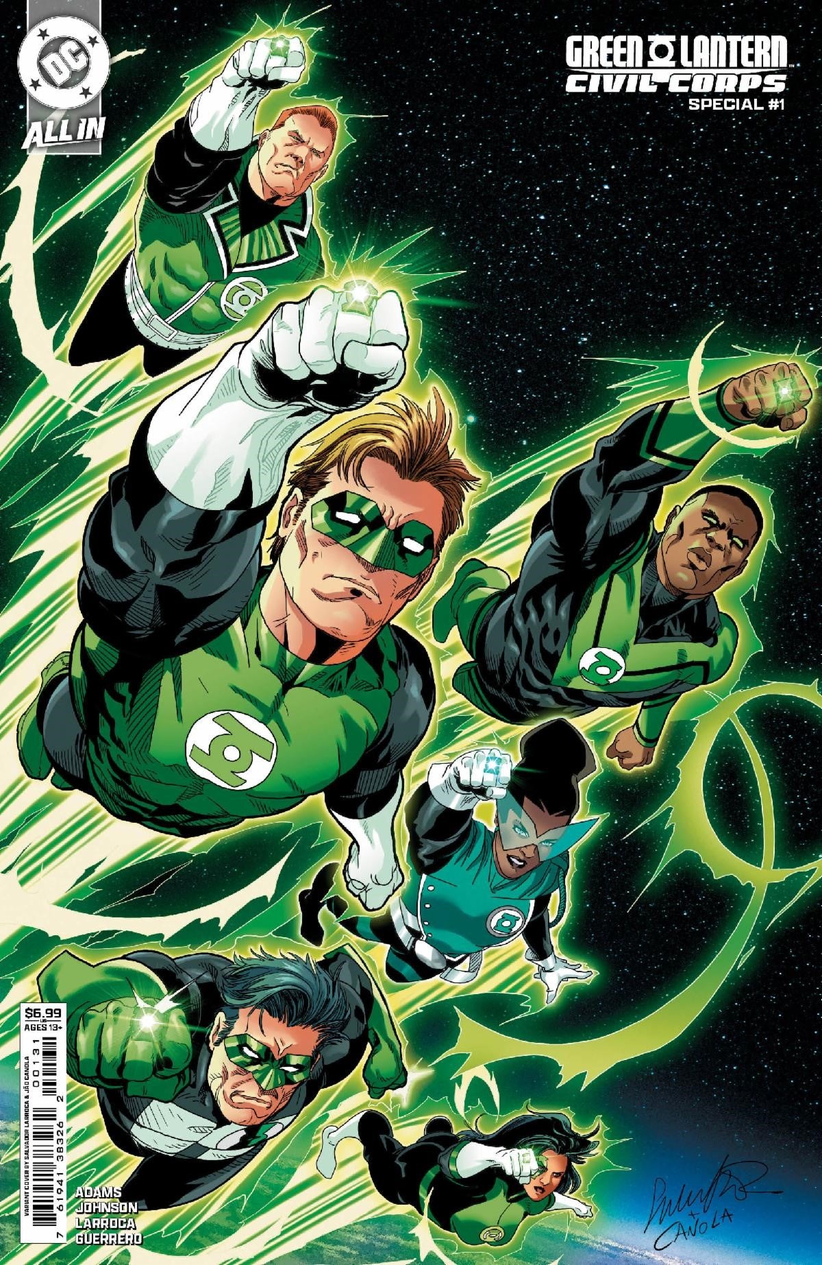 GREEN LANTERN CIVIL CORPS SPECIAL