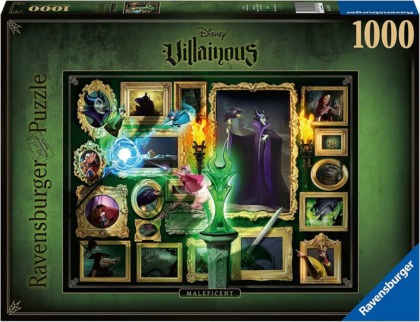 DISNEY VILLAINOUS: MALEFICENT 1000PC PUZZLE