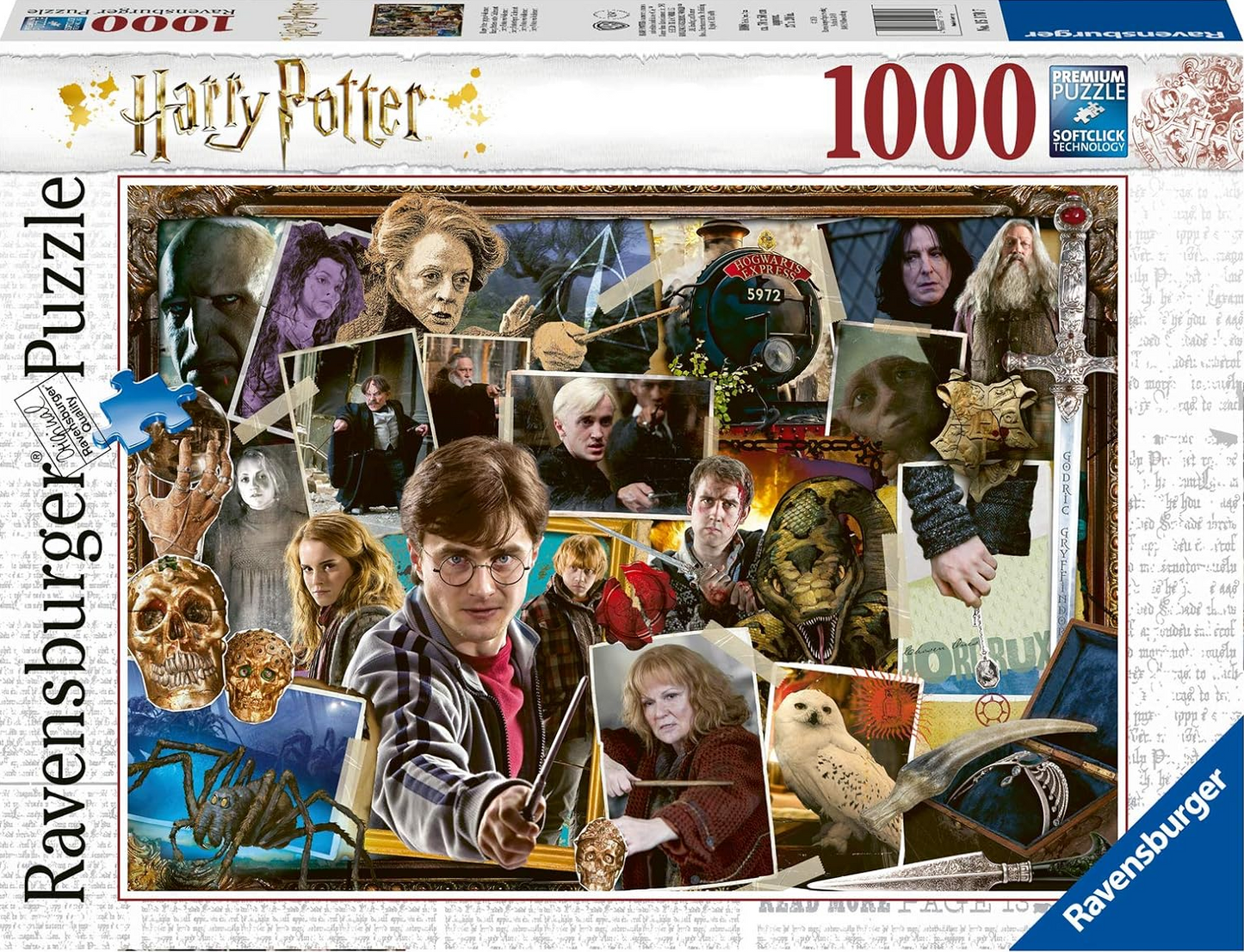 HARRY POTTER VS VOLDEMORT 1000PC PUZZLE