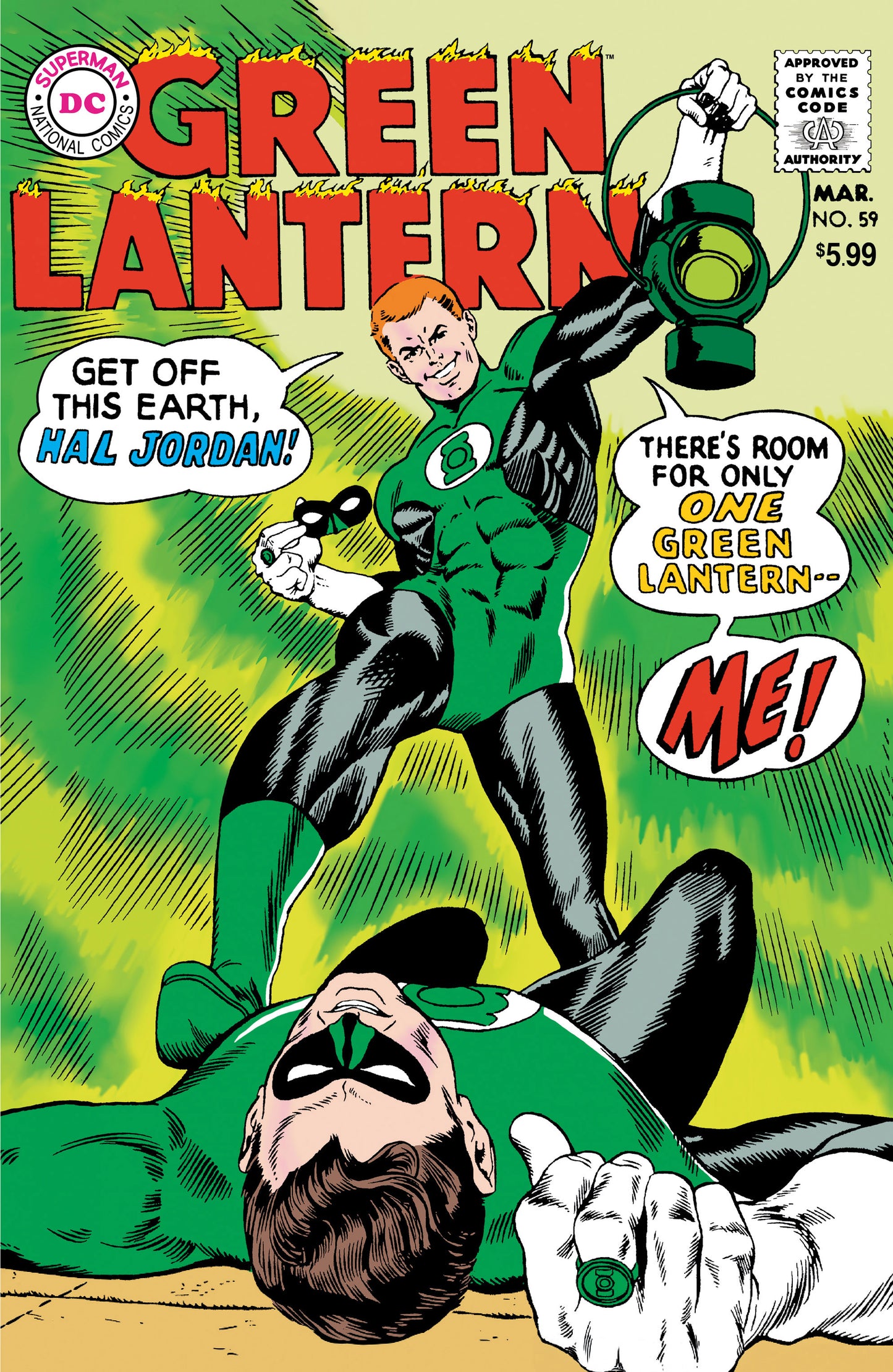 GREEN LANTERN #59 FACSIMILE EDITION
