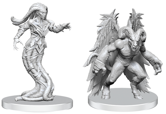 PF UNPAINTED MINIS WV27 GYLOU (HANDMAIDEN DEVIL) & FERRUGON (RUST DEVIL)