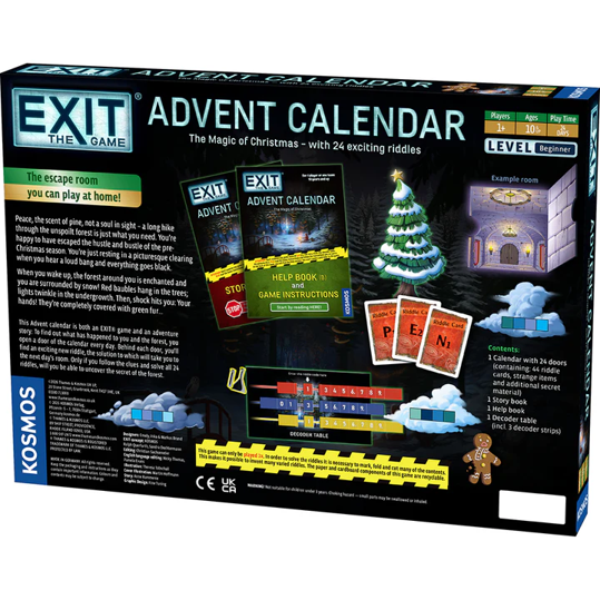 EXIT: ADVENT CALENDAR THE MAGIC OF CHRISTMAS