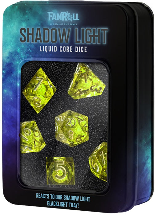 LIQUID 7 DICE SET ELIXIR SHADOW LIGHT UV REACTIVE