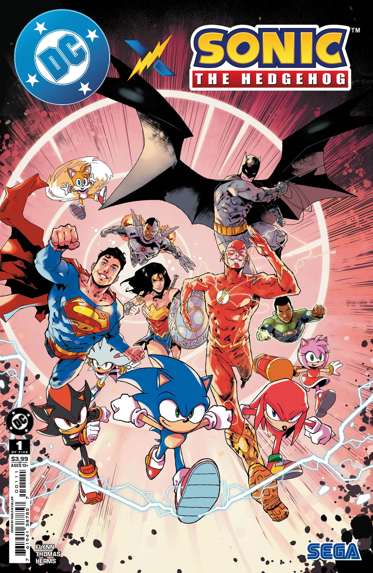 DC X SONIC THE HEDGEHOG