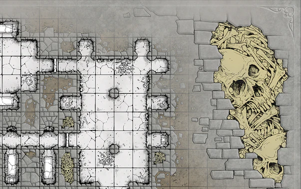 BEADLE & GRIMM'S DND DUNGEON MASTER'S GUIDE PREMIUM MAP