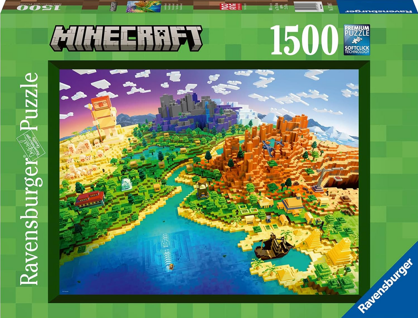 WORLD OF MINECRAFT 1500PC PUZZLE