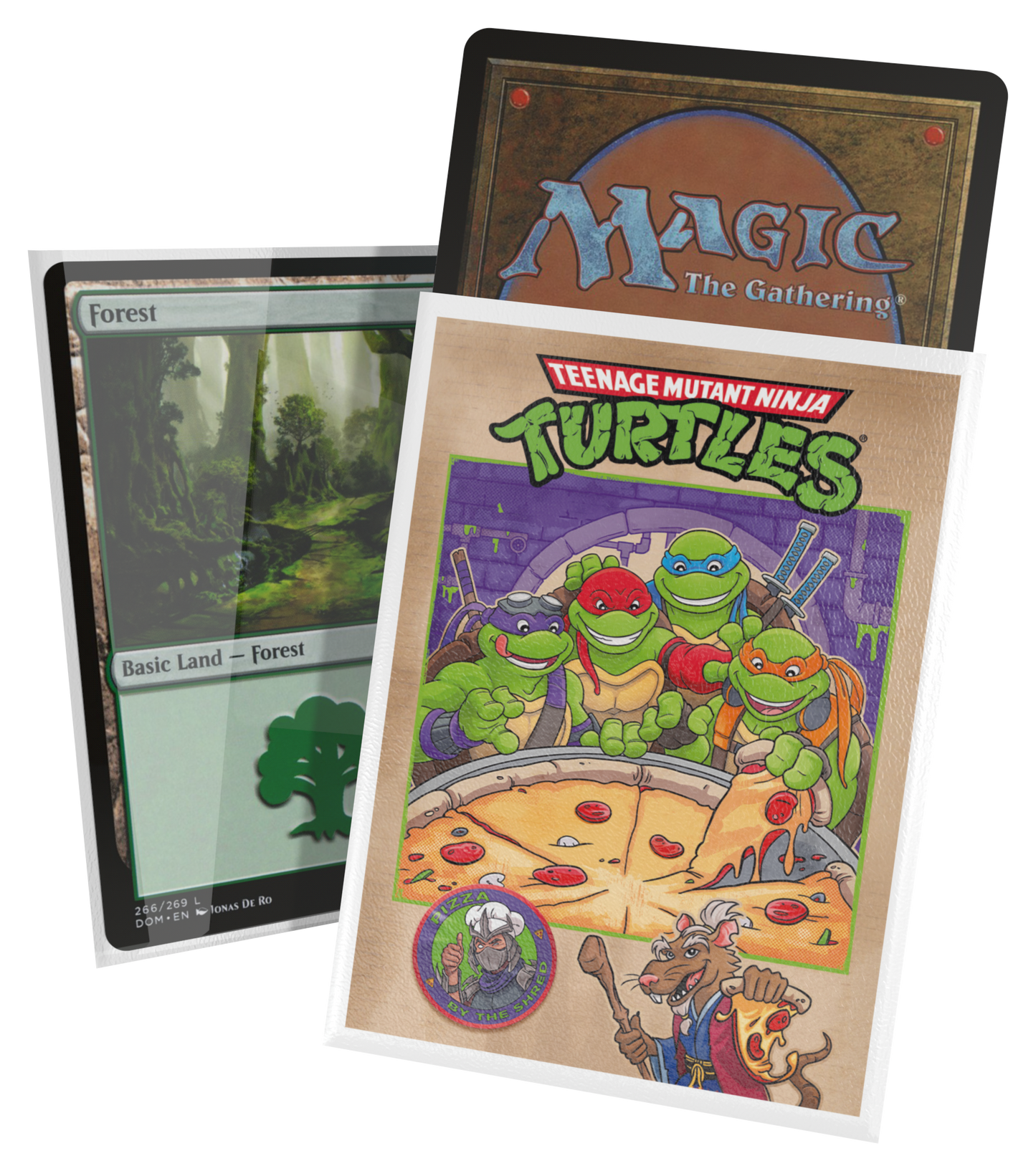 UG ART SLEEVES MTG TEENAGE MUTANT NINJA TURTLES - PIZZA BOX