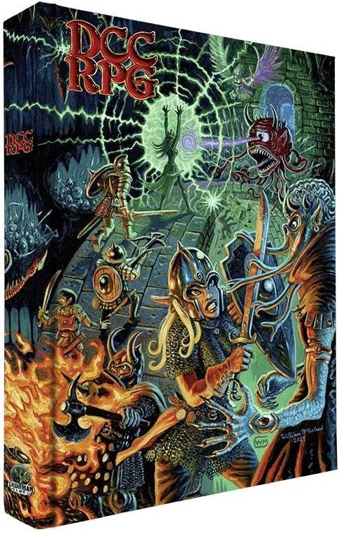 DCC RPG CORE RULEBOOK WILLIAM MCAUSLAND COVER HC