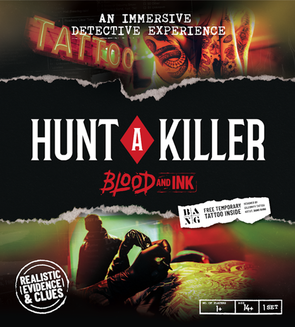 HUNT A KILLER BLOOD AND INK