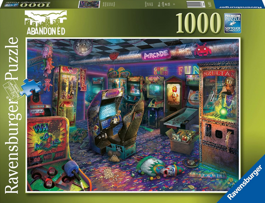 ABANDONED SERIES: FORGOTTEN ARCADE 1000PC PUZZLE