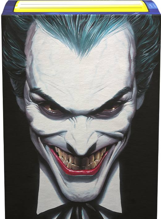 DRAGON SHIELD SLEEVES DUAL MATTE BATMAN 85TH ANNIVERSARY EDITION JOKER 100CT