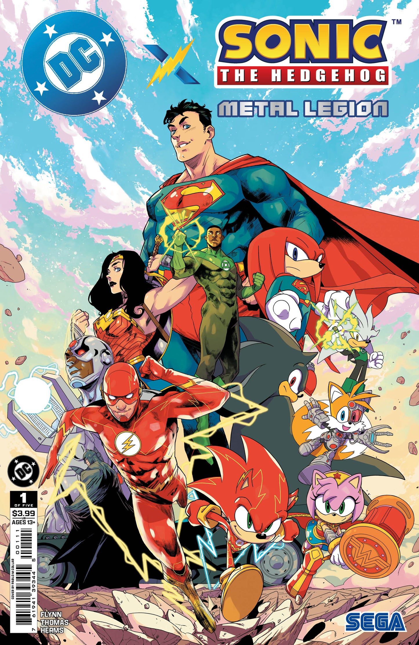 DC X SONIC THE HEDGEHOG: METAL LEGION