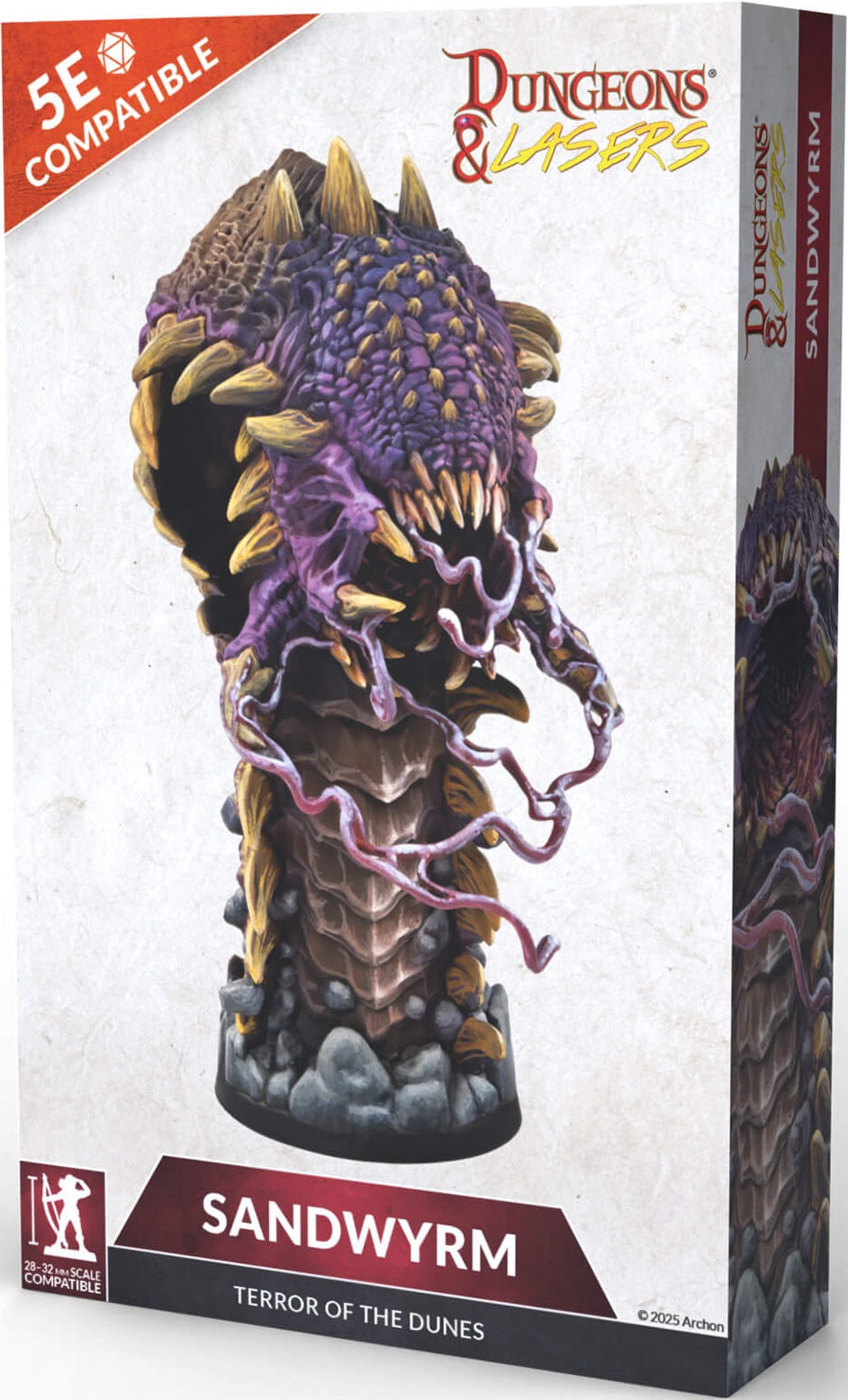 DUNGEONS AND LASERS SANDWYRM (TERROR OF THE DUNES)