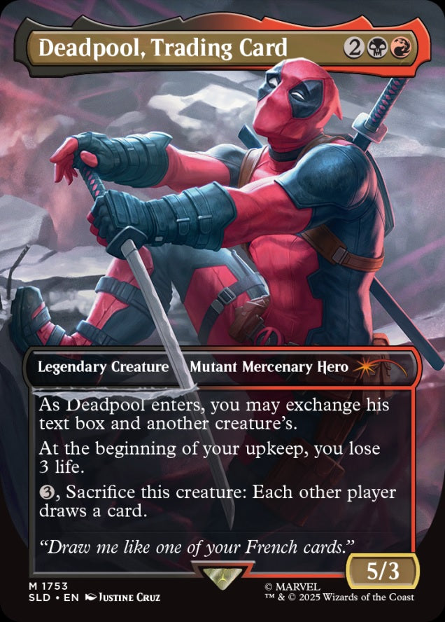 MTG SECRET LAIR MARVEL 6 (NON-FOIL)