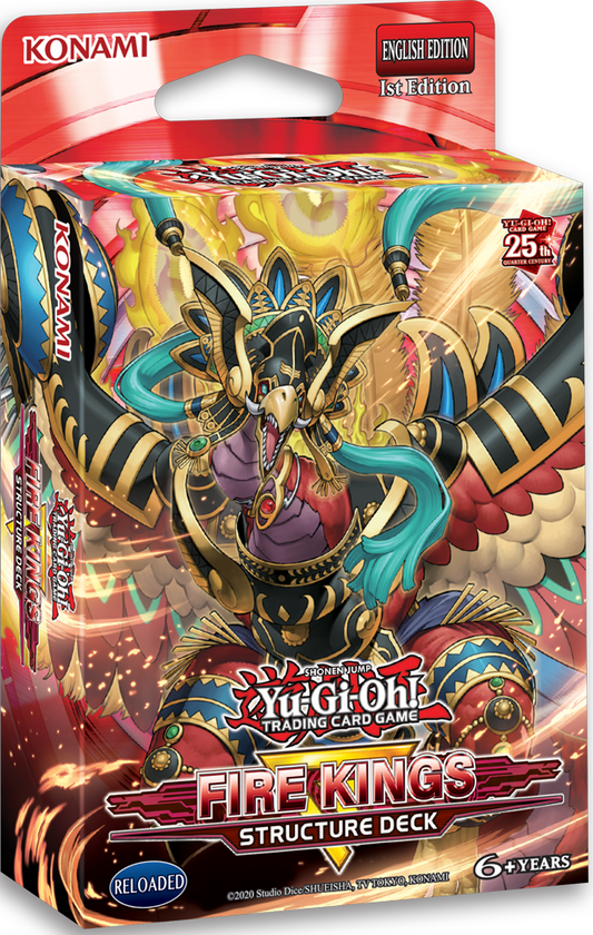 YGO STRUCTURE DECK REVAMPED FIRE KINGS