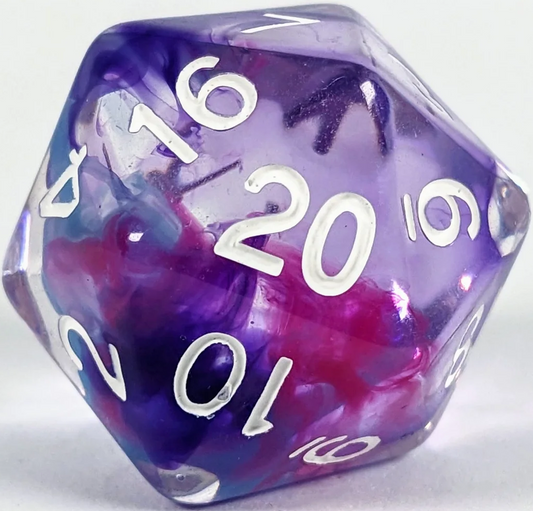 XL D20: DUCHESS' DECREE W/ CROWN SYMBOL 30MM