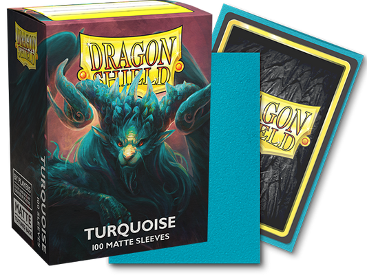 DRAGON SHIELD MATTE - Turquoise