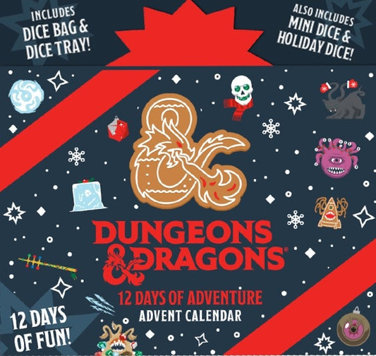 DND ADVENT 12 DICE OF ADVENTURE CALENDAR