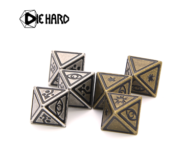 STAR WING DICE ANCIENT SET OF 6