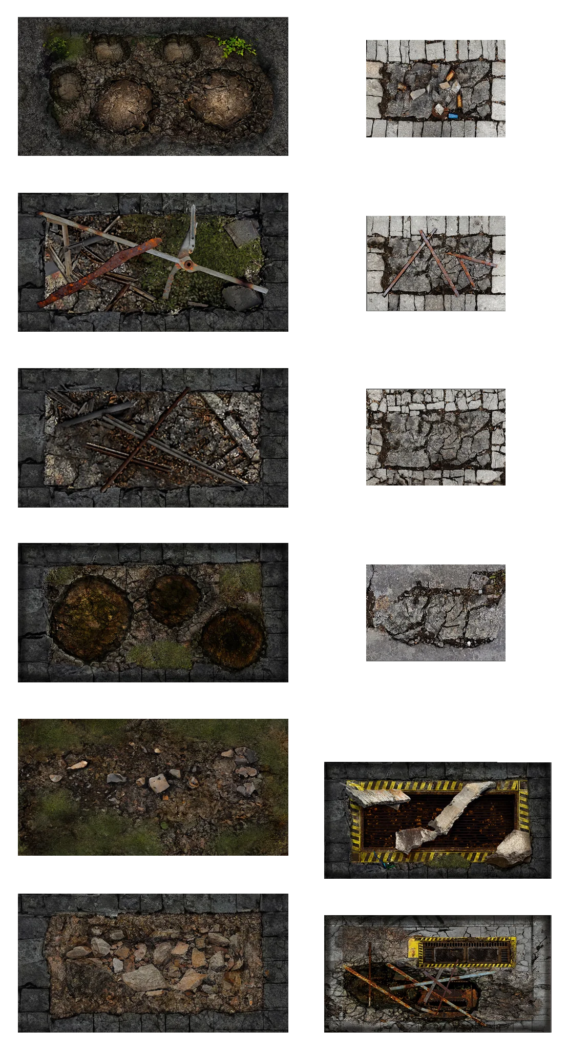 F.A.T. MATS: TERRAIN BASE SET - URBAN