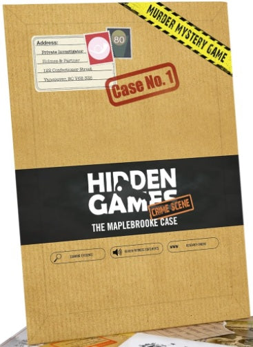 HIDDEN GAMES CRIME SCENE 1 THE MAPLEBROOKE CASE