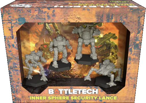 BATTLETECH INNER SPHERE SECURITY LANCE FORCEPACK