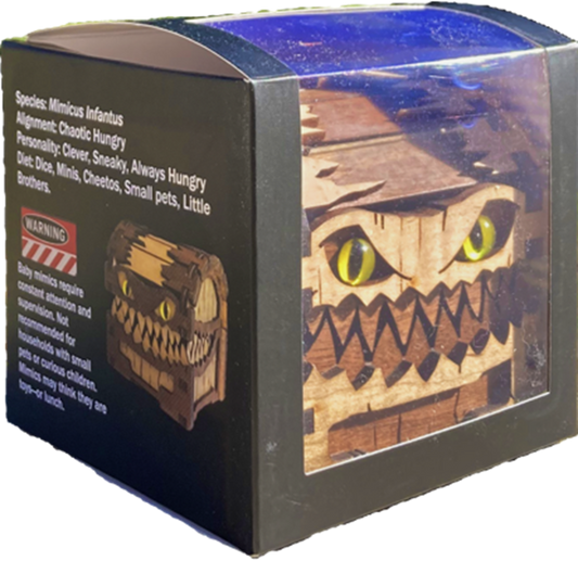 MIMIC DICE CHEST - WALNUT