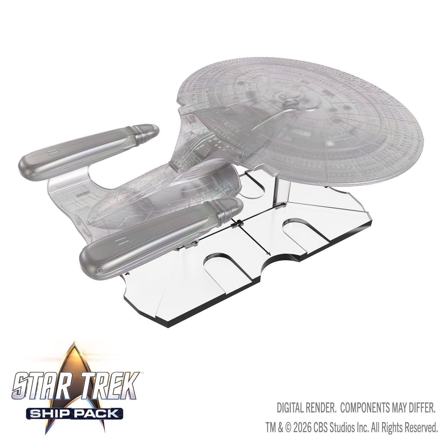 STAR TREK SHIP PACK: U.S.S. ENTERPRISE 60TH ANNIVERSARY EDITION