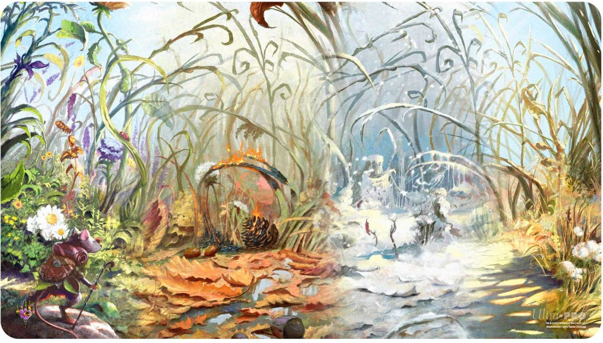 Playmat: Magic the Gathering: Bloomburrow: White