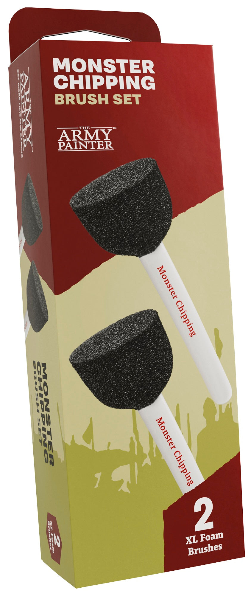 MONSTER CHIPPING BRUSH SET