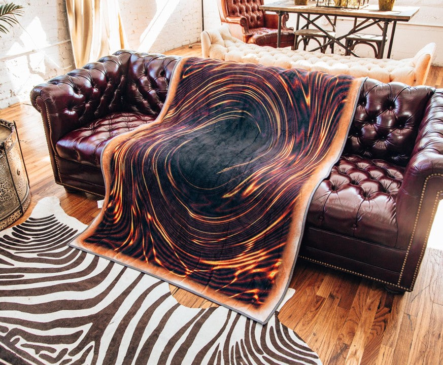 YU-GI-OH! BLUE-EYES WHITE DRAGON DOUBLE SIDED CARD FLEECE THROW BLANKET 45X65 INCHES