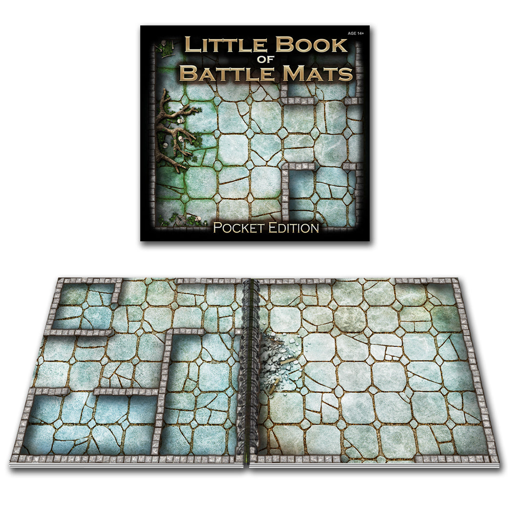 LITTLE BOOK OF BATTLE MATS POCKET EDITION