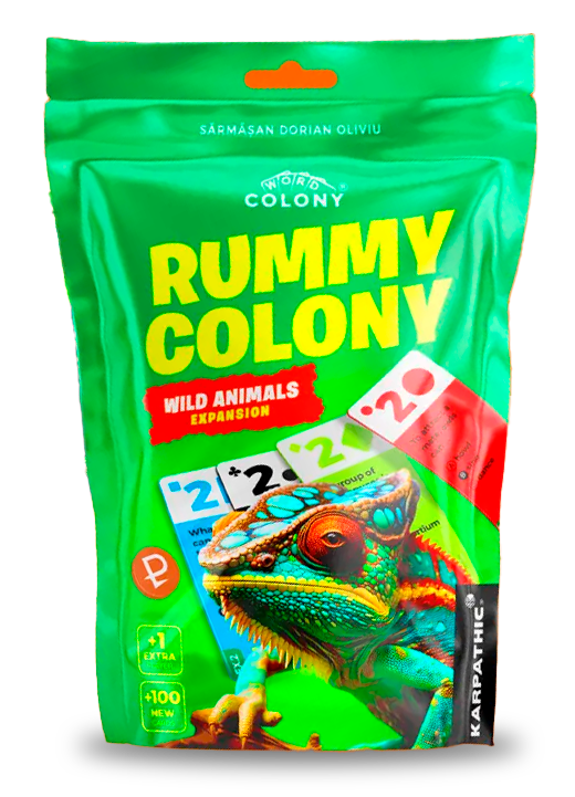 RUMMY COLONY: Wild Animals Expansion