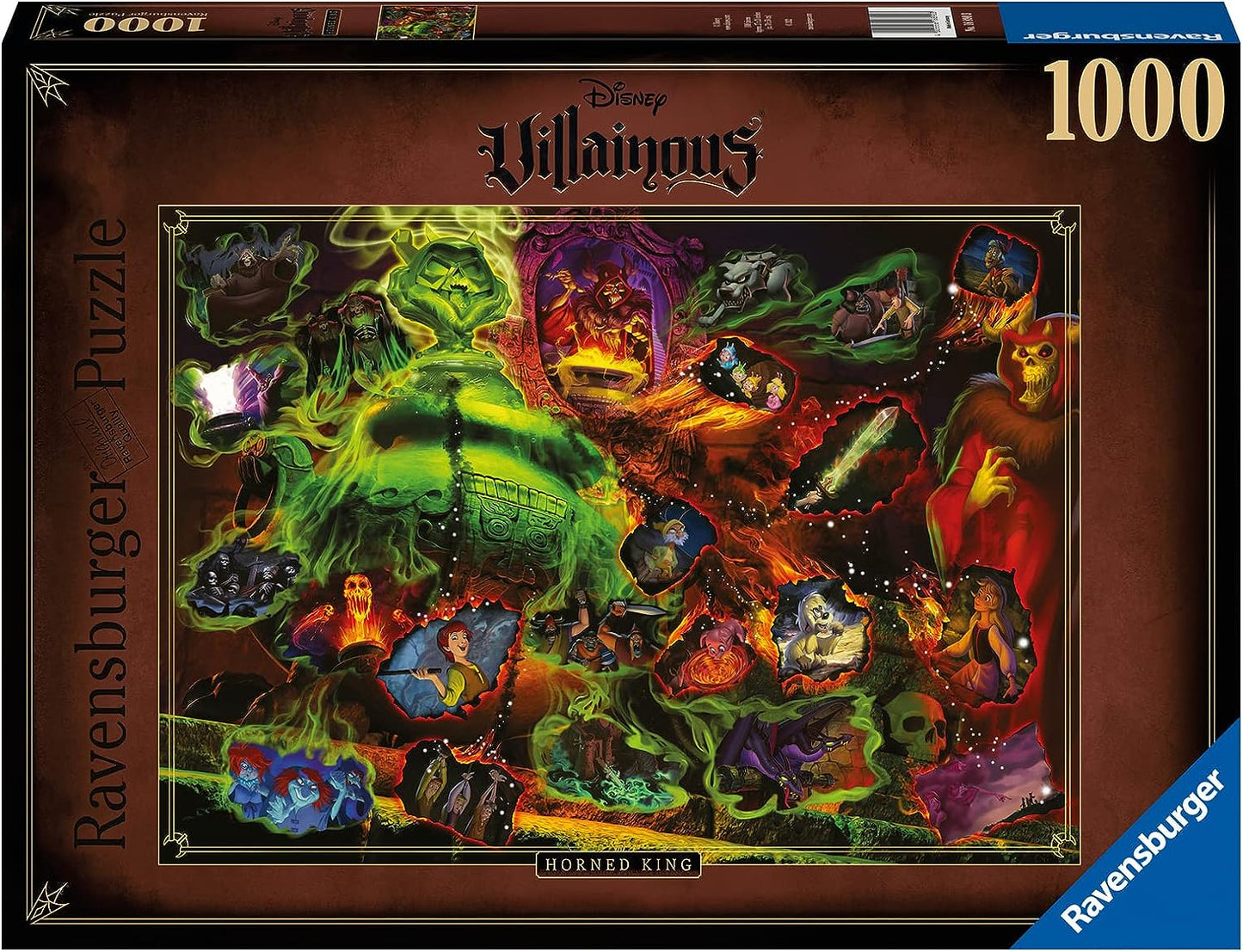 DISNEY VILLAINOUS: HORNED KING 1000PC PUZZLE