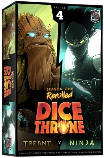 DICE THRONE S1R BOX 4 TREANT VS NINJA