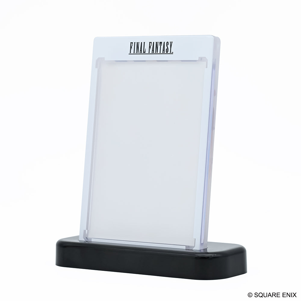 FINAL FANTASY 1TOUCH 35PT EDGE  BLACK FRONT DESIGN