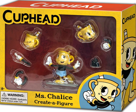 CUPHEAD CREATE-A-FIGURE COLLECTIBLES MS CHALICE