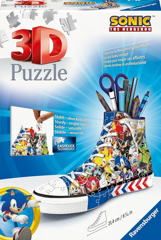 SONIC 3D PUZZLE SNEAKER