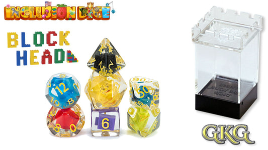 INCLUSION DICE - BLOCK HEAD