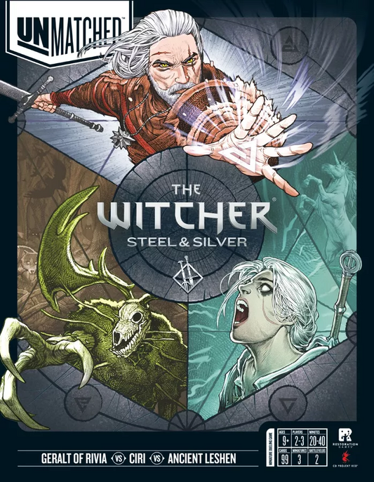 UNMATCHED WITCHER STEEL AND SILVER