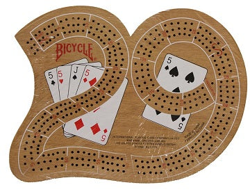 LARGE 29 WOOD CRIBBAGE BOARD