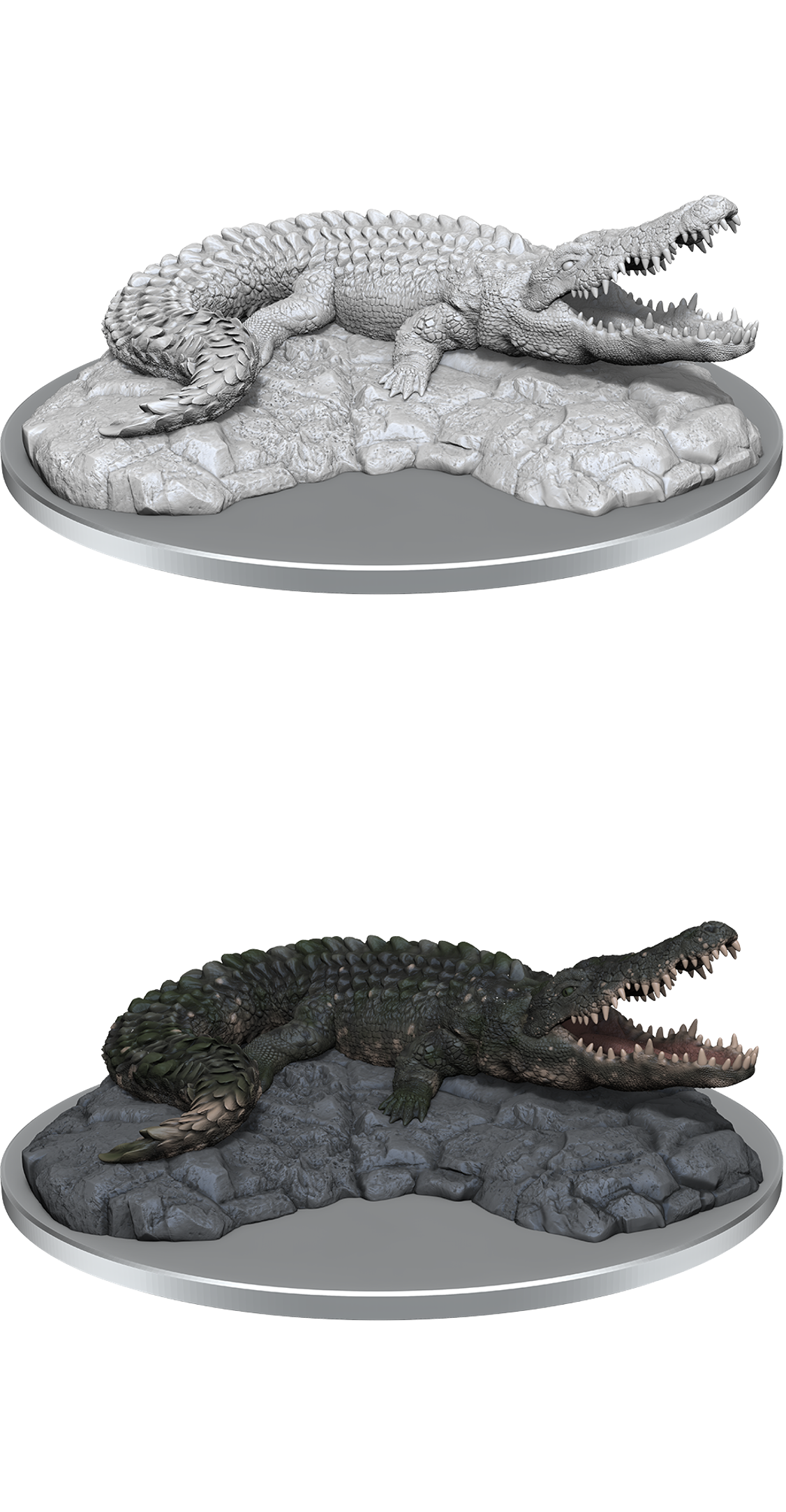 WIZKIDS UNPAINTED MINIS WV21 GIANT CROCODILE