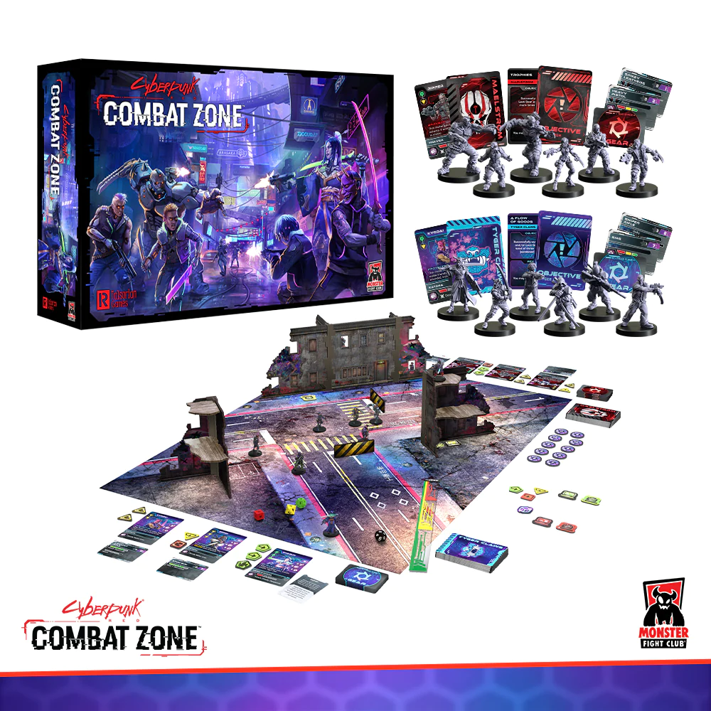 CYBERPUNK RED COMBAT ZONE CORE BOX
