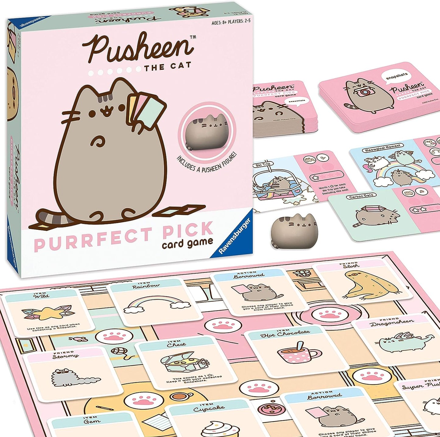 PUSHEEN CARD GAME