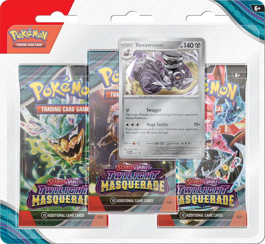 POKEMON SV6 TWILIGHT MASQUERADE 3PK BLISTER