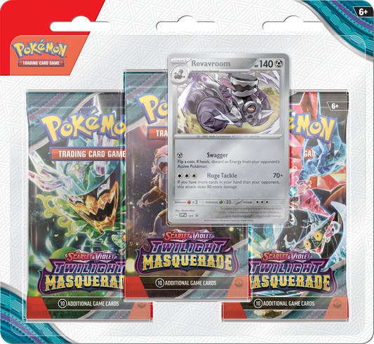 POKEMON SV6 TWILIGHT MASQUERADE 3PK BLISTER