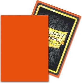 DRAGON SHIELD SLEEVES CLASSIC TANGERINE 100CT AT- 10030