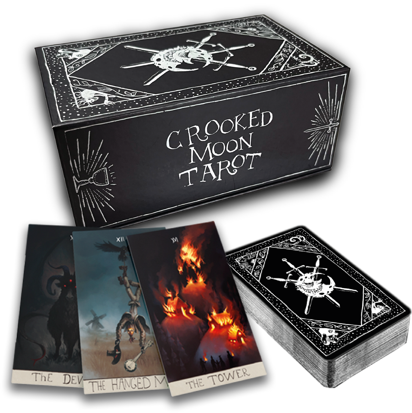 THE CROOKED MOON RPG DELUXE TAROT DECK
